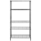 Étagère réglable en fil chromé Storage Cherri à 5 niveaux - 35,4 x 17,7 x 70,9 - 35Px18Px71H