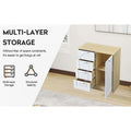 Meuble de rangement de 31,5 po avec tablette réglable