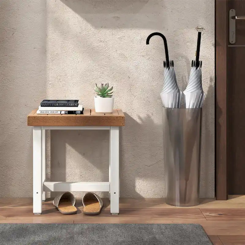 Banc de douche de spa robuste, imperméable, en PEHD, 18 x 12