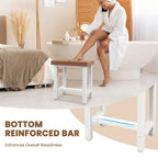 Banc de douche de spa robuste, imperméable, en PEHD, 18 x 12