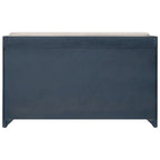 Banc de rangement en bois pour entrée avec 1 panier, 2 tiroirs et coussin amovible