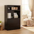 Hirsh HL8000 Combo Lateral File Cabinet, 36 Wide 2-drawer 2-shelf