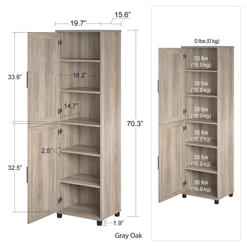 Meuble de cuisine à deux portes