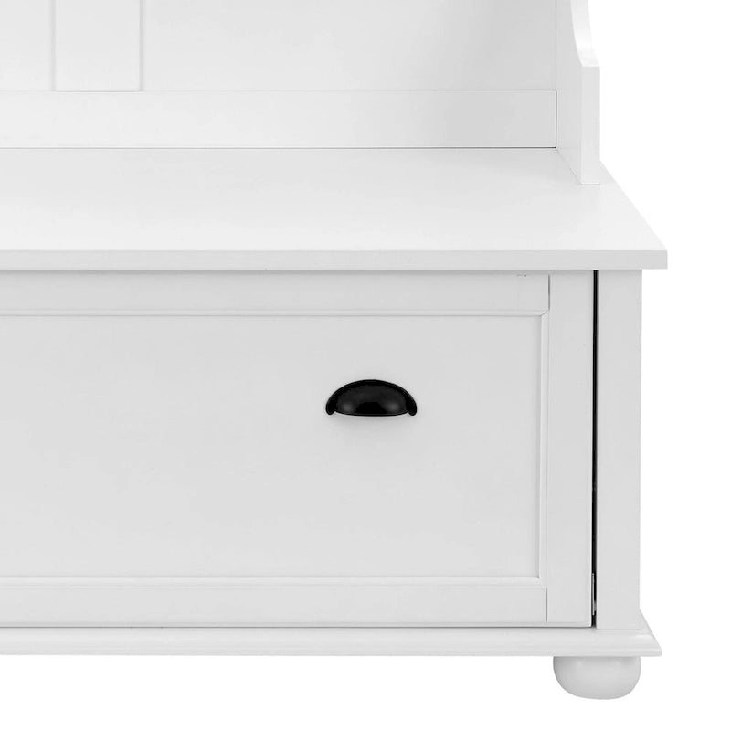 Portemanteau autoportant en bois au design minimaliste et moderne avec pieds en bois massif