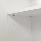 Meuble de rangement 4 portes Intaglio avec pieds en pin