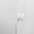 Meuble de rangement 4 portes Intaglio avec pieds en pin