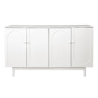 Meuble de rangement 4 portes Intaglio avec pieds en pin