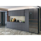 Cuisine Collection Metropolitan Coloris Gris Base Dimensions 11 pieds de largeur - 132x24