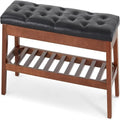 Banc à chaussures d'entrée - 43,3P x 14L x 18H