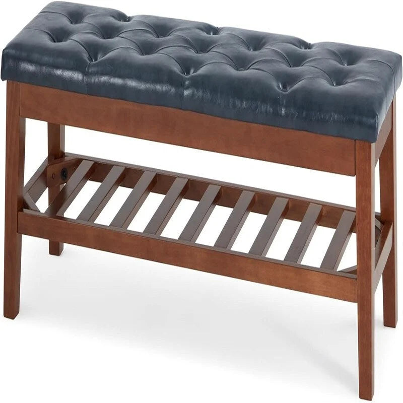 Banc à chaussures d'entrée - 43,3P x 14L x 18H