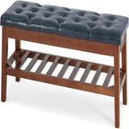 Banc à chaussures d'entrée - 43,3P x 14L x 18H