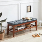 Banc à chaussures d'entrée - 43,3P x 14L x 18H