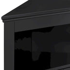 Buffet, meuble d'angle de salle de bain avec portes et étagères, cuisine, salon, armoire de rangement autoportante
