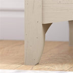 Meuble d'entrée Salinas avec banc à chaussures – 15,75P x 31,73L x 68,11H