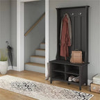 Meuble d'entrée Salinas avec banc à chaussures – 15,75P x 31,73L x 68,11H