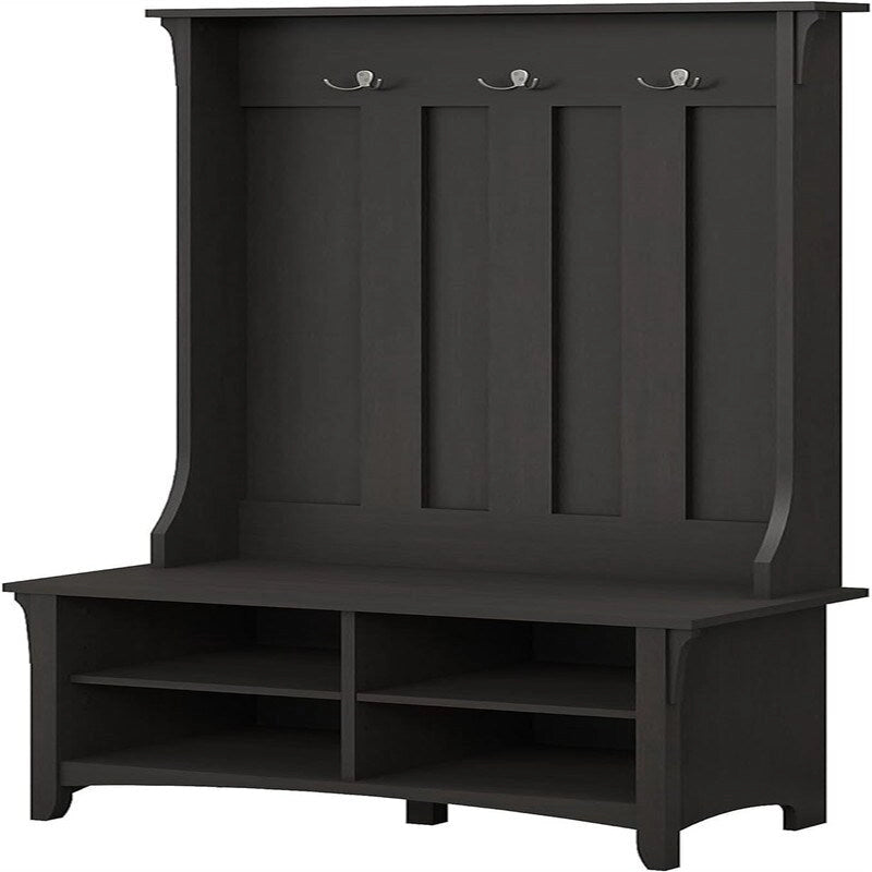 Meuble d'entrée Salinas avec banc à chaussures – 15,75P x 31,73L x 68,11H