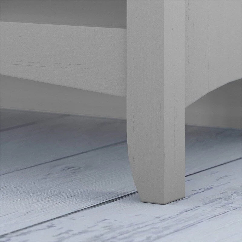 Meuble d'entrée Salinas avec banc à chaussures – 15,75P x 31,73L x 68,11H