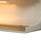 Banc d'entrée Ottoman en cuir rembourré avec éclairage LED à capteur pour salon, chambre, pied de lit