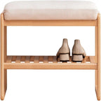 Banc de rangement pour entrée - 11,8P x 23,62L x 16,5H