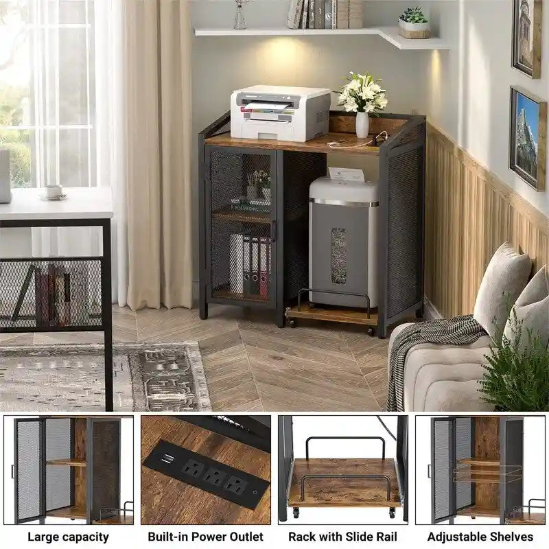 Classeurs de bureau à 3 niveaux - 16,5P x 31,5L x 34H