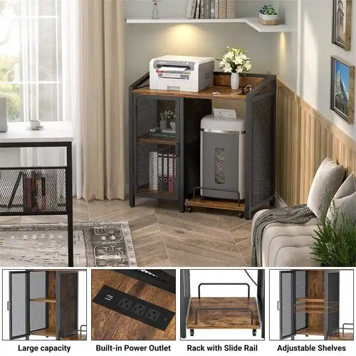 Classeurs de bureau à 3 niveaux - 16,5P x 31,5L x 34H