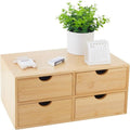 Meuble de rangement maquillage 4 tiroirs - 34P x 42L x 19H cm