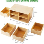 Meuble de rangement maquillage 4 tiroirs - 34P x 42L x 19H cm