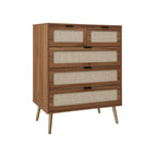 Meuble de rangement d'appoint à 5 tiroirs