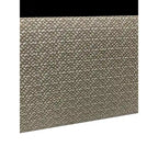 Banc de rangement capitonné de style transitoire