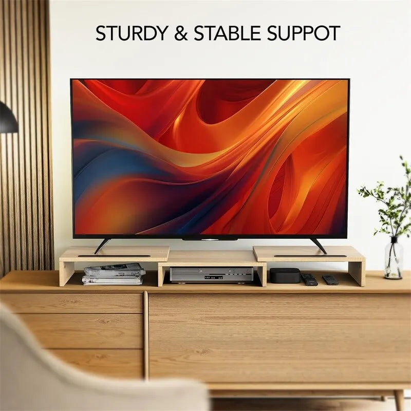 Support double écran rehausseur