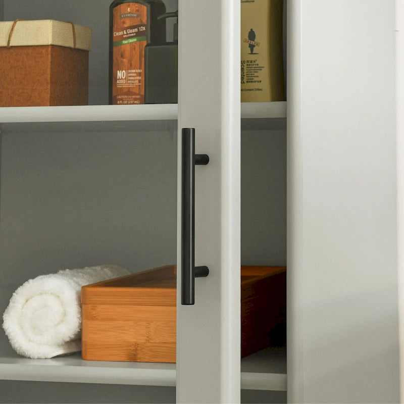 Meuble de Rangement sur Pied Moderne pour Salle de Bain