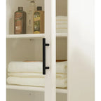 Meuble de Rangement sur Pied Moderne pour Salle de Bain