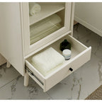 Meuble de Rangement sur Pied Moderne pour Salle de Bain