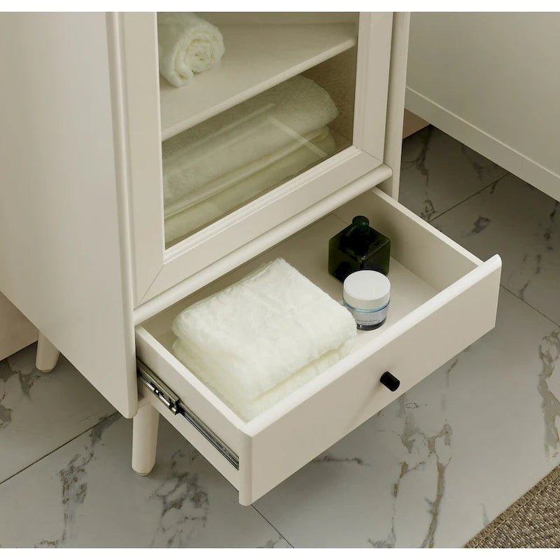Meuble de Rangement sur Pied Moderne pour Salle de Bain