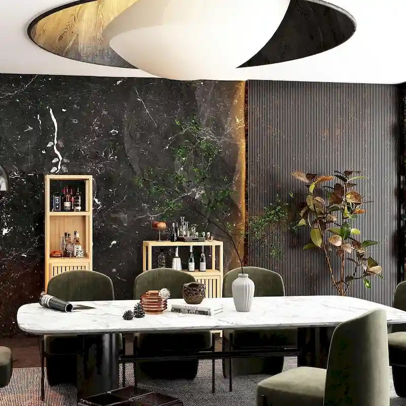 Meuble de rangement WC en bambou