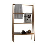Meuble de rangement WC en bambou