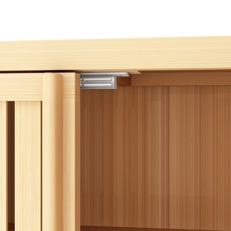 Meuble de rangement WC en bambou