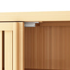 Meuble de rangement WC en bambou