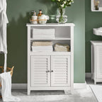 Haotian BZR13-W, Bathroom Cabinet Bathroom Shelf Bathroom Storage Cabinet Unit