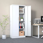 Armoire de rangement de garage en métal de 180 cm de haut